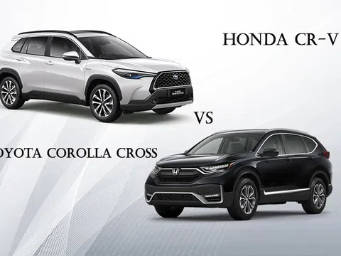 So sánh xe Toyota Corolla Cross 2020 và Honda CR-V 2020: Cuộc chiến công nghệ
