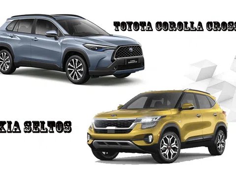 So sánh xe Toyota Corolla Cross 2020 và Kia Seltos 2020: "Tân binh" đại chiến