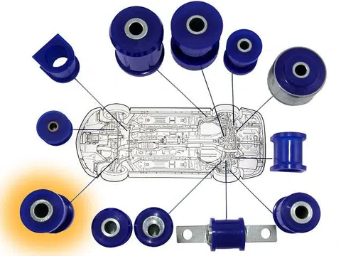 Tác hại đệm cao su hệ thống treo bị mòn sẽ gây ra