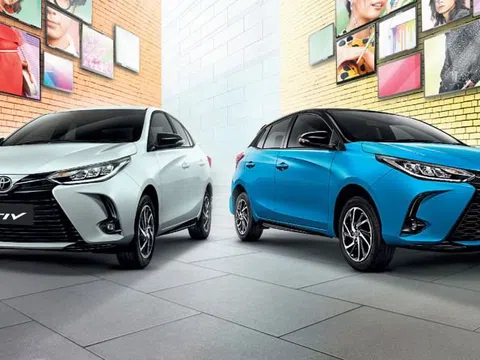 Toyota Yaris 2020 facelift chào giá 400 triệu tại Thái Lan