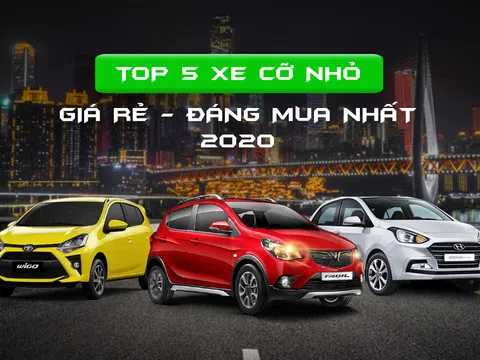 [Infographic] Top 5 xe đô thị cỡ nhỏ giá rẻ đáng mua nhất năm 2020 tại Việt Nam