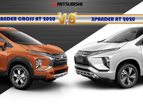 [Infographic] So sánh chi tiết thông số giữa Mitsubishi Xpander và Xpander Cross 2020