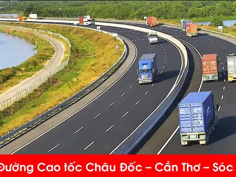 Sẽ đầu tư gần 48.000 tỷ đồng cho dự án cao tốc Châu Đốc - Cần Thơ - Sóc Trăng giai đoạn 1