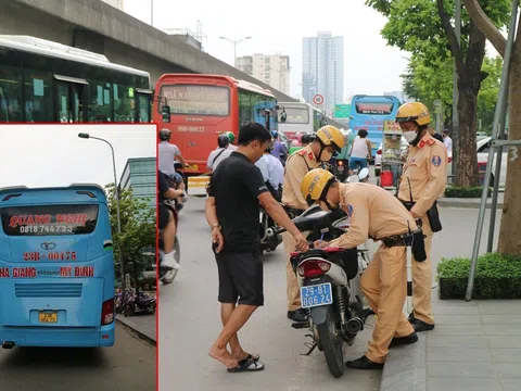 Hà Nội: Cần có giải pháp dứt điểm vấn đề đón trả khách trái phép trên đường Phạm Hùng