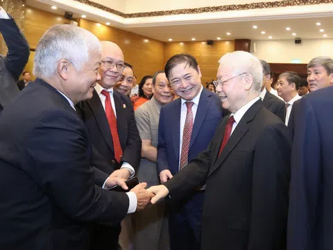 Tổng Bí thư Nguyễn Phú Trọng gặp mặt đội ngũ trí thức, các nhà khoa học
