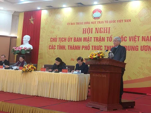 Khai mạc Hội nghị Chủ tịch Ủy ban MTTQ Việt Nam các tỉnh, thành phố trực thuộc Trung ương