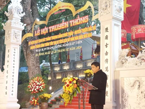 Hà Nội: Lưu truyền nét đẹp văn hoá tâm linh tại di tích lịch sử văn hoá đền Núi Sưa