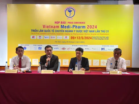 550 gian hàng sẽ tham dự Triển lãm Quốc tế chuyên ngành Y Dược Việt Nam lần thứ 31