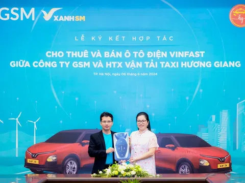 Thêm hai đối tác độc quyền của Xanh SM triển khai taxi điện tại Bắc Giang, Cà Mau