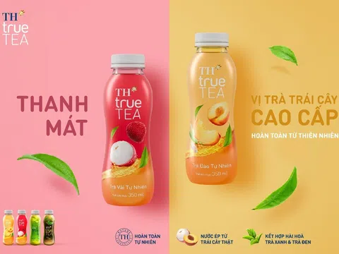 Tập đoàn TH ra mắt trà trái cây TH true TEA: Thanh mát vị trà trái cây cao cấp, hoàn toàn từ thiên nhiên