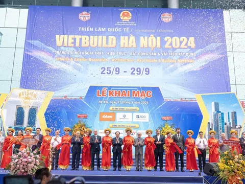 Khai mạc Triển lãm quốc tế Vietbuild Hà Nội 2024 lần thứ ba tại Hà Nội