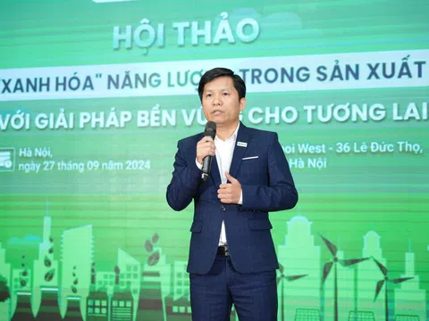 “Xanh hóa” năng lượng trong sản xuất với giải pháp bền vững cho tương lai