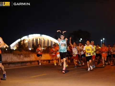 Hơn 15.000 vận động viên tham gia Giải chạy Longbien Marathon 2024