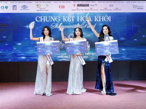 Chung kết Hoa khôi Kinh tế phát triển 2024: Tôn vinh vẻ đẹp và tri thức của nữ sinh viên