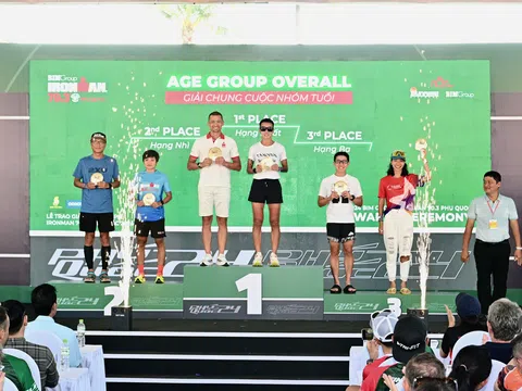 Kỷ lục mới được thiết lập từ hai nhà vô địch mới tại Giải BIM Group IRONMAN 70.3 Phú Quốc 2024