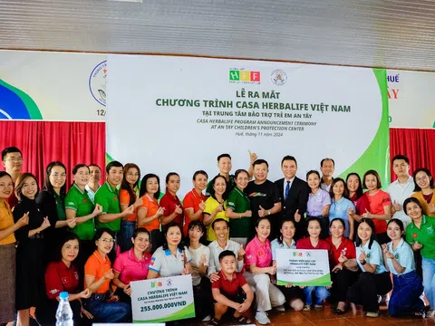 Mở rộng chương trình Casa Herbalife Việt Nam đến 15 địa phương trên toàn quốc