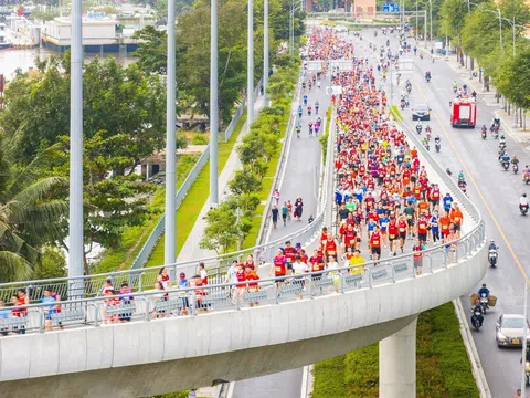 Giải Marathon Quốc tế TP Hồ Chí Minh Techcombank mùa thứ 7 khai mạc với số lượng vận động viên tham gia kỷ lục