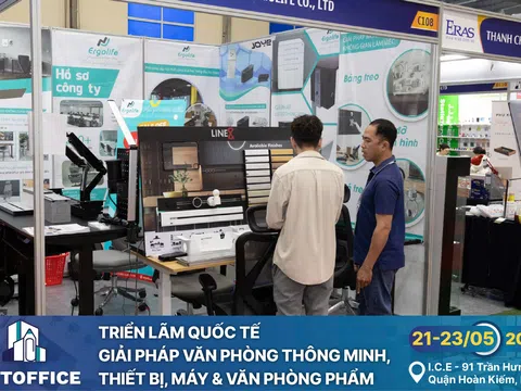 150 gian hàng quy tụ tại Triển lãm Quốc tế về Giải pháp văn phòng thông minh, Thiết bị, Máy và Văn phòng phẩm 2025