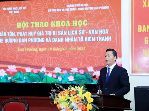 Bảo tồn, phát huy giá trị di sản lịch sử - văn hóa quê hương Đan Phượng và danh nhân Tô Hiến Thành