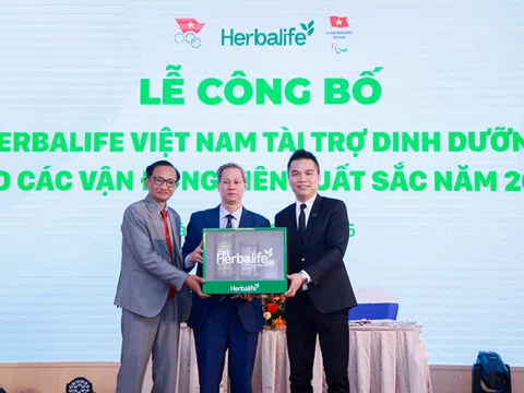 Herbalife Việt Nam tài trợ sản phẩm dinh dưỡng cho các vận động viên xuất sắc Việt Nam năm 2025