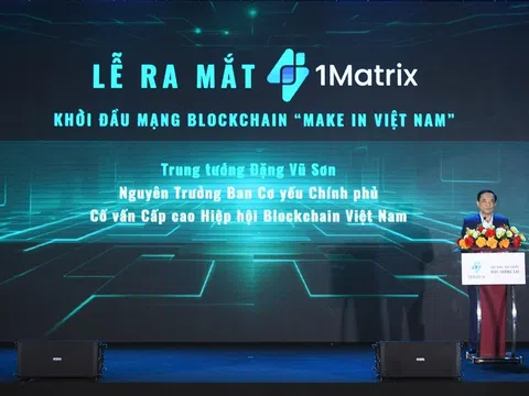 Ra mắt 1Matrix – Mạng Blockchain “Make in Việt Nam” và sứ mệnh làm chủ công nghệ hạ tầng chiến lược