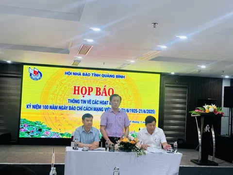 Quảng Bình: Họp báo về các hoạt động kỷ niệm 100 năm ngày Báo chí Cách mạng Việt Nam