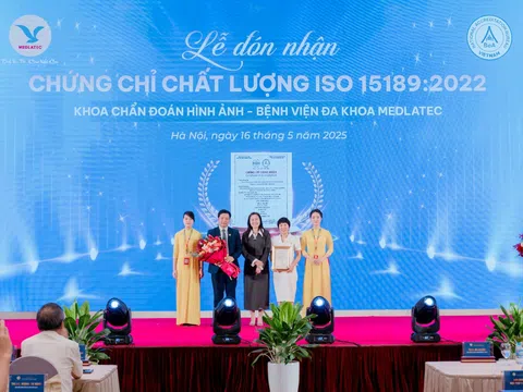 Bệnh viện Đa khoa MEDLATEC vinh dự đón nhận chứng chỉ chất lượng ISO 15189:2022