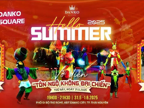 Hello Summer 2025 - Hương vị rực rỡ sắc màu Châu Âu tại khu đô thị Danko City