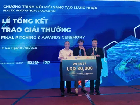 12 sáng kiến xuất sắc được trao thưởng tại Chương trình Đổi mới sáng tạo về nhựa năm 2025