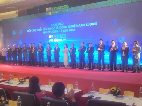Khai mạc Hội chợ triển lãm quốc tế Công nghệ Năng lượng - Môi trường Hà Nội - ENTECH HANOI 2025