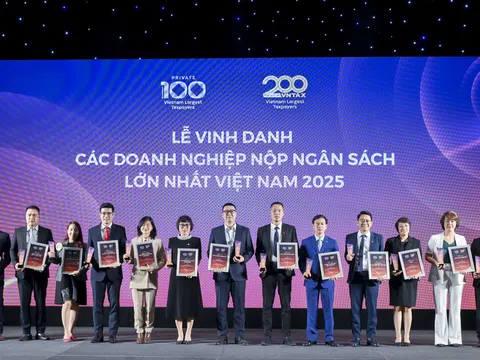 Vinh danh các doanh nghiệp nộp Ngân sách lớn nhất 2025