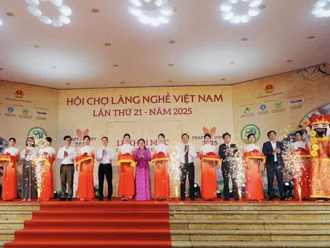 Khai mạc Hội chợ Làng nghề Việt Nam lần thứ 21 – năm 2025