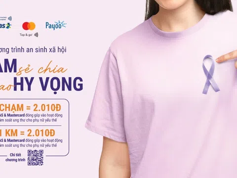 NAPAS, Mastercard và Payoo trao tặng gói tầm soát ung thư và xét nghiệm HPV cho phụ nữ yếu thế
