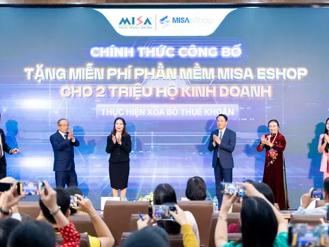 MISA tặng miễn phí phần mềm cho 2 triệu hộ kinh doanh – đồng hành cùng Nghị quyết 68-NQ/TW xóa bỏ thuế khoán