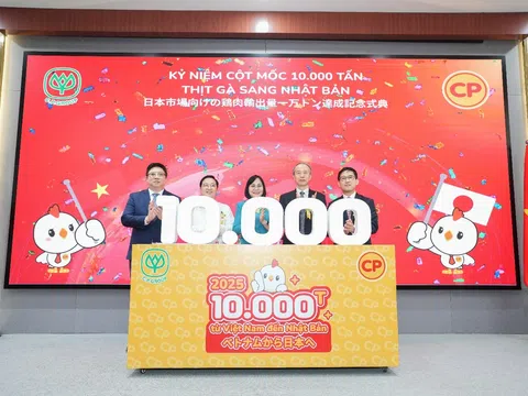 Xuất khẩu 10.000 tấn thịt gà – thành quả của chuỗi sản xuất khép kín chuẩn quốc tế tại CPV Food Bình Phước