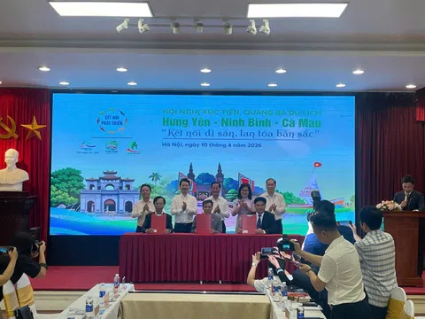 Du lịch Hưng Yên - Ninh Bình - Cà Mau: Kết nối di sản, lan tỏa bản sắc