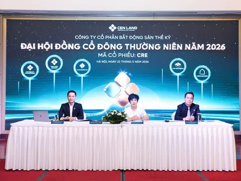 Cen Land đặt mục tiêu lợi nhuận bứt phá 300 tỷ đồng, chuyển dịch từ đơn vị thuần dịch vụ sang hệ sinh thái bất động sản toàn diện