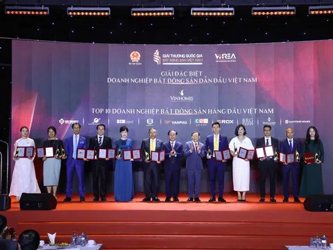 Giải thưởng Quốc gia Bất động sản Việt Nam lần thứ II lan tỏa giá trị phát triển bền vững