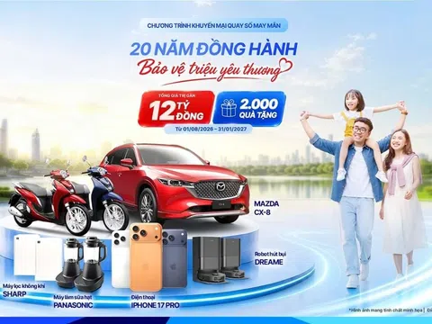 Dai-ichi Life Việt Nam dành gần 12 tỷ đồng quà tặng tri ân khách hàng