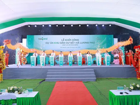 TNG Land khởi công Homie Parkia - Dự án khu dân cư 437 tỷ đồng tại Thái Nguyên