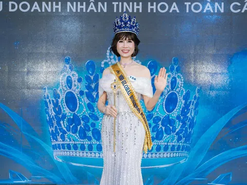 Doanh nhân Trương Thị Thu Huyền đăng quang Hoa hậu Doanh nhân Tinh hoa Toàn cầu 2026