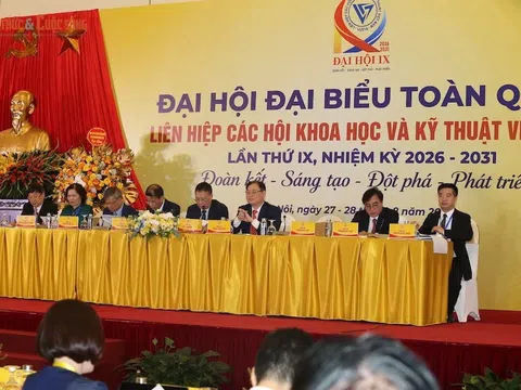 Đại hội Liên hiệp Hội Việt Nam lần thứ IX quy tụ 489 đại biểu trí thức khoa học và công nghệ