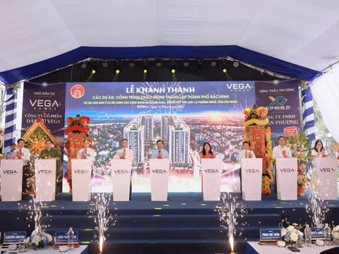 Khánh thành Khu nhà ở xã hội Vegahomes, cung cấp 1.558 căn hộ cho công nhân Bắc Ninh