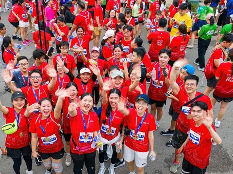Giải Marathon Quốc tế Thành phố Hồ Chí Minh Techcombank Mùa thứ 9 khởi động hành trình Vì một Việt Nam khoẻ mạnh
