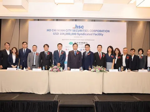Chứng khoán HSC vay tín chấp 104 triệu USD từ 12 'ông trùm' tài chính Đài Loan