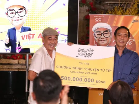 Quỹ phát triển tài năng Việt của ông Bầu đồng hành cùng NSND Việt Anh tạo sân chơi tử tế cho các diễn viên trẻ