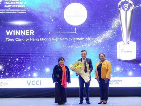 Vietnam Airlines được vinh danh tại giải thưởng quốc tế về bình đẳng giới