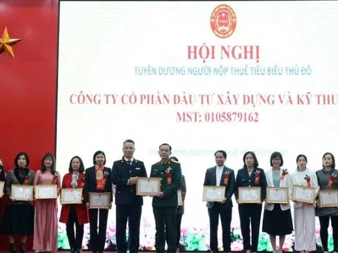 Vinh danh hơn 200 doanh nghiệp, người nộp thuế tiêu biểu