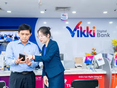 Vikki Digital Bank tấp nập đón khách tới giao dịch