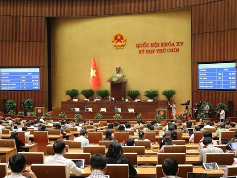 Quốc hội thông qua việc sắp xếp đơn vị hành chính cấp tỉnh: Cả nước có 34 tỉnh thành